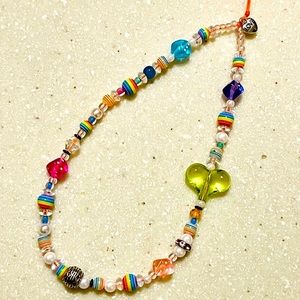 Phone String!! Rainbow 🌈 heart and dice 🎲 theme!